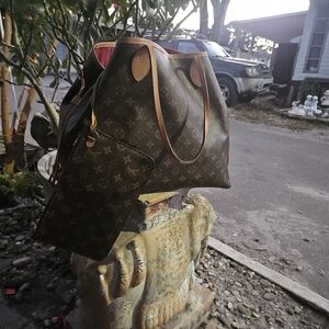 Louis Vuitton Brown Monogram Shoulder Bag